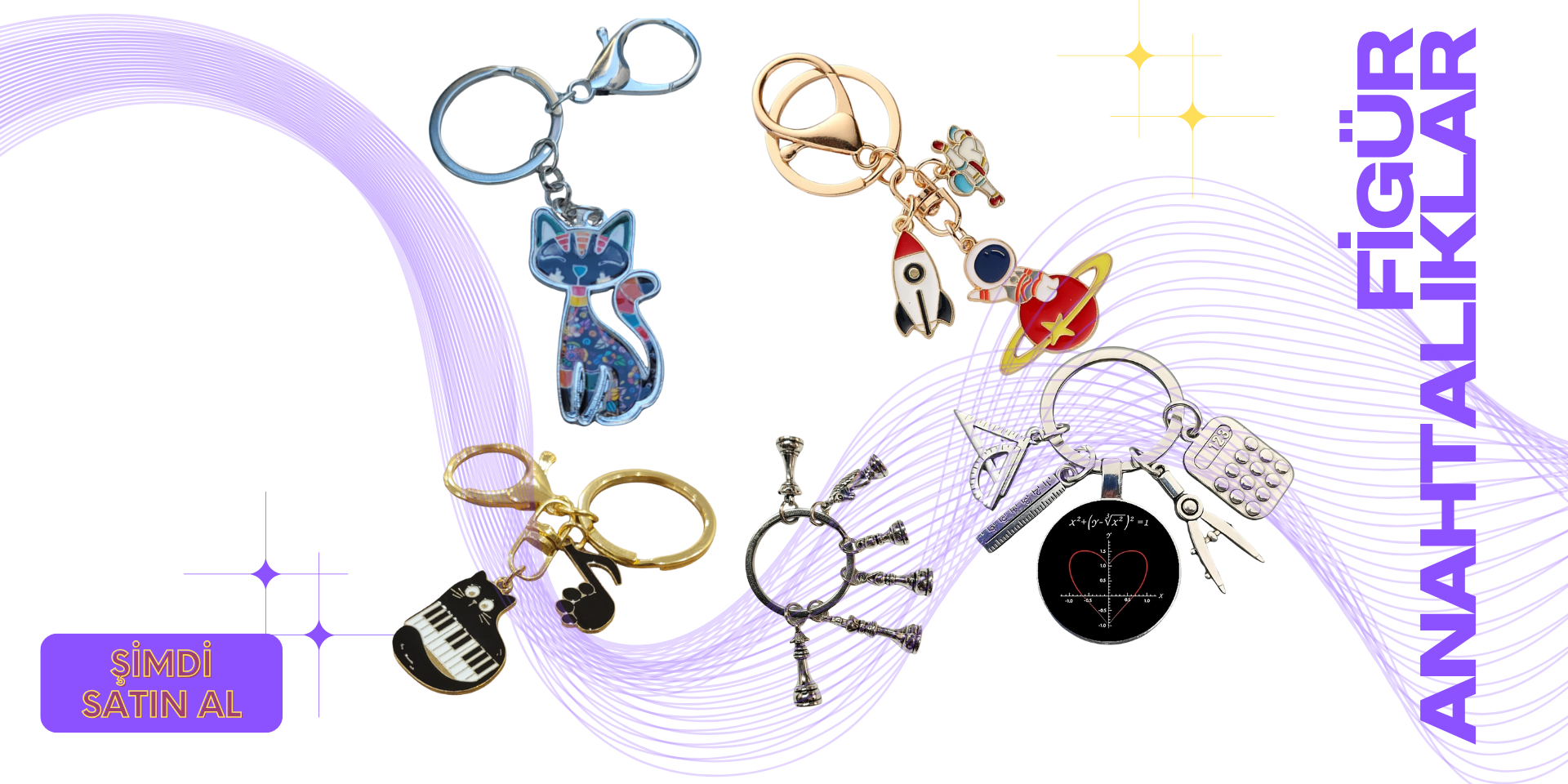 FİGÜRLÜ ANAHTARLIKLAR