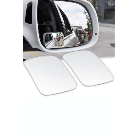 Dikdörtgen Gerçek Cam Kör Nokta Aynası Park Aynası 360 Derece