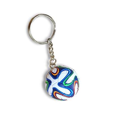 Futbol Topu Figürlü Anahtarlık ve Çanta Süsü Dünya Kupası 2014