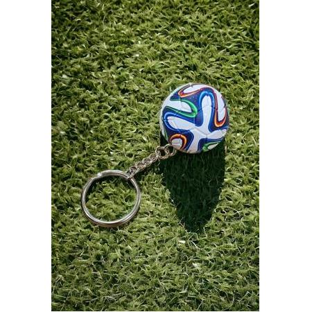 Futbol Topu Figürlü Anahtarlık ve Çanta Süsü Dünya Kupası 2014