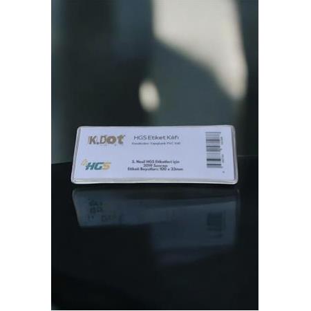 HGS Etiket Kılıfı Kendinden Yapışkanlı Bükülebilir PVC