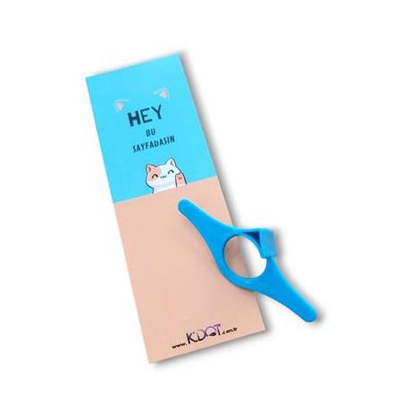 Kitap Ayracı ve Sayfa Tutma Yüzüğü Seti