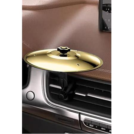 Araç İçi Mini Davul Zili Pirinç Rengi