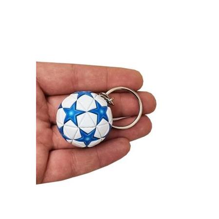 Futbol Topu Figürlü Anahtarlık ve Çanta Süsü Şampiyonlar Ligi 2017