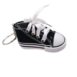 Mini Sneaker Anahtarlık Kumaş Bilekli Spor Ayakkabı Figürlü - Retro Çanta Süsü