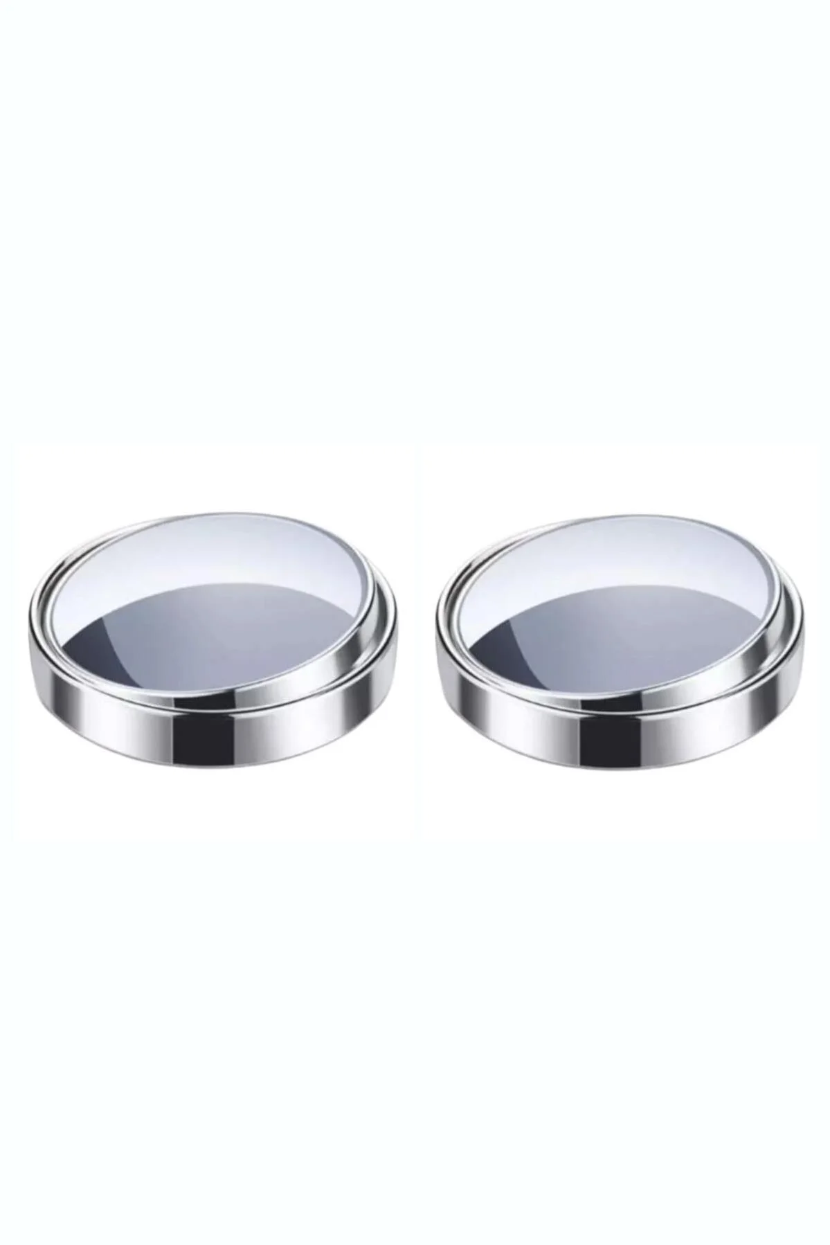 Kör Nokta Aynası Gerçek Cam Dışbükey 50 mm - Krom Çerçeveli 2 Adet - Görsel 5