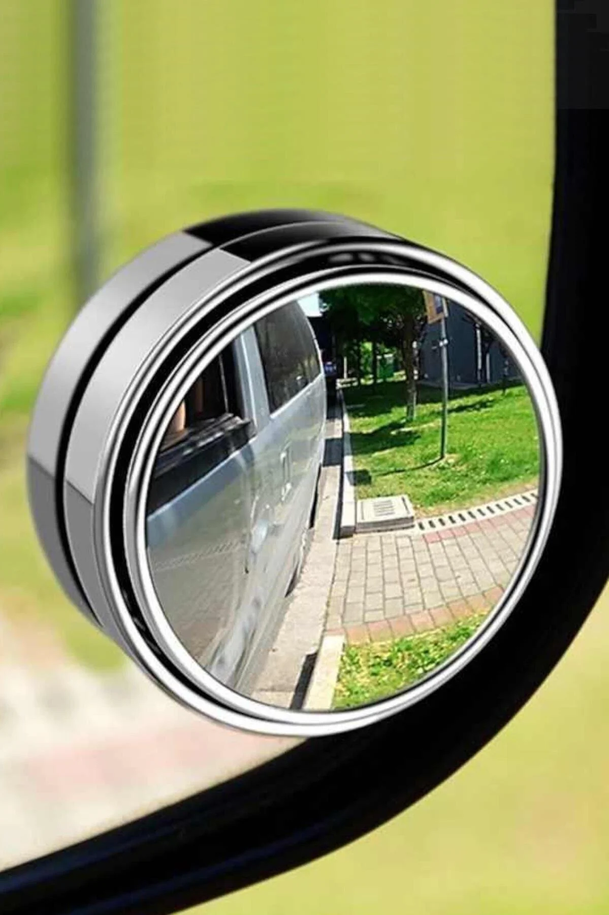 Kör Nokta Aynası Gerçek Cam Dışbükey 50 mm - Krom Çerçeveli 2 Adet - Görsel 6