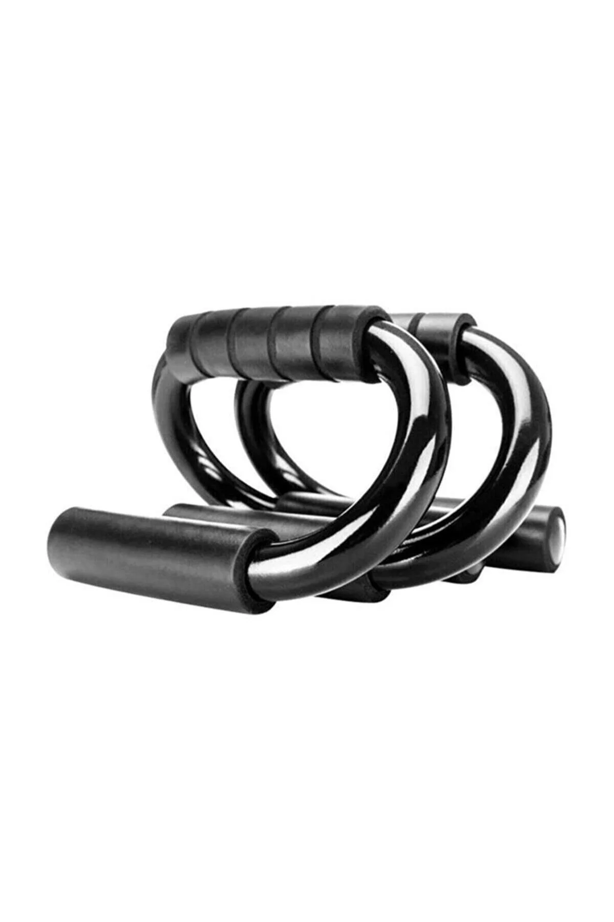 Şınav Barı Çelik 2 Adet - Kaymaz Ergonomik Push Up Bar - Görsel 4