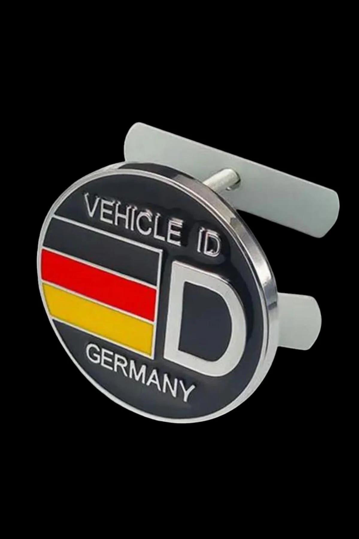 Panjur Arması Almanya Bayraklı Vehicle ID D - Metal Emaye Araç Panjur Süsü 60 mm - Görsel 5